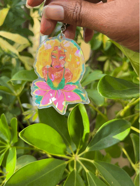 ✨*NEW* Galatic Starflower Keychain! 💫