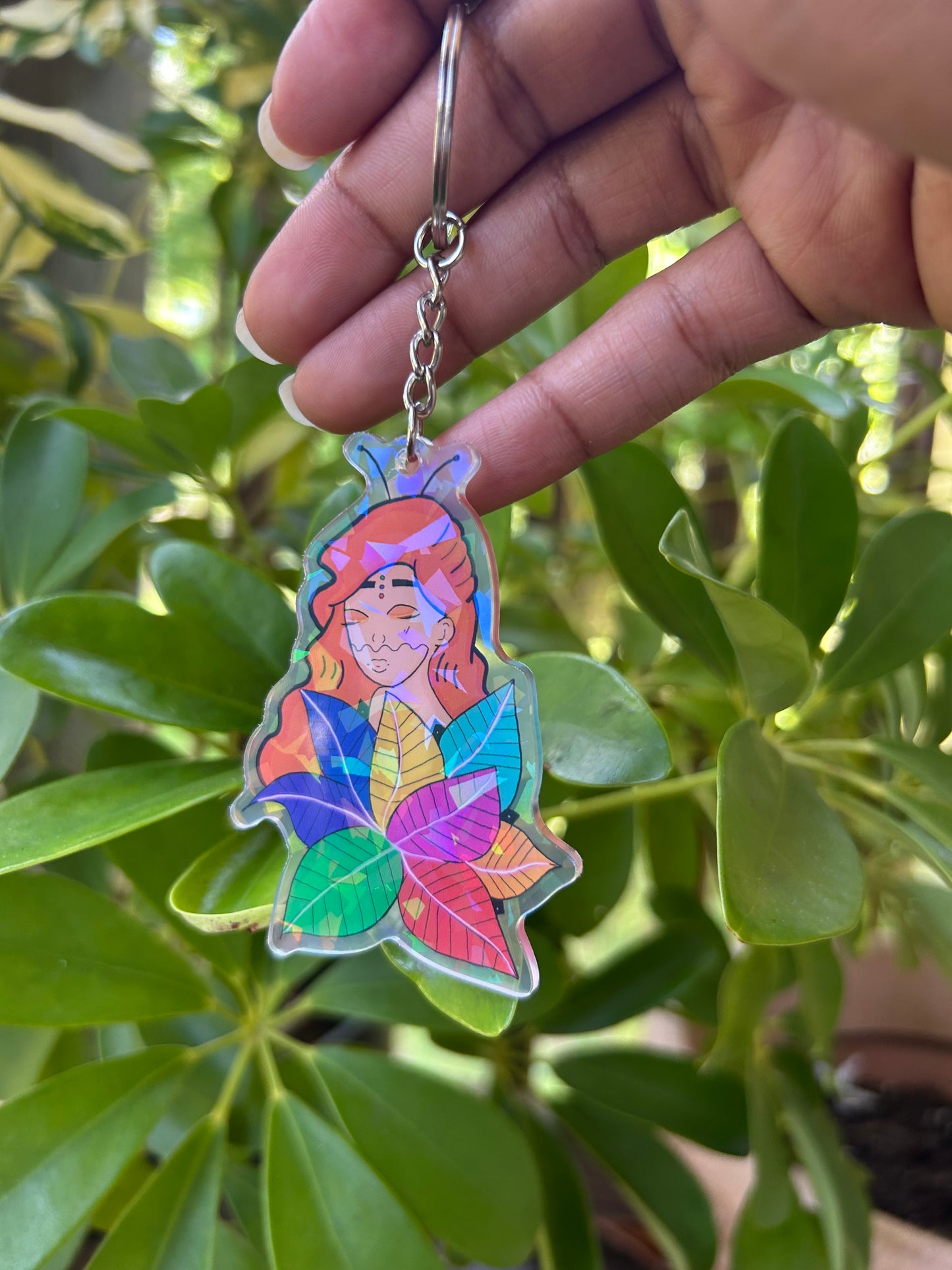 🌺 Flowers Within Keychain!✨