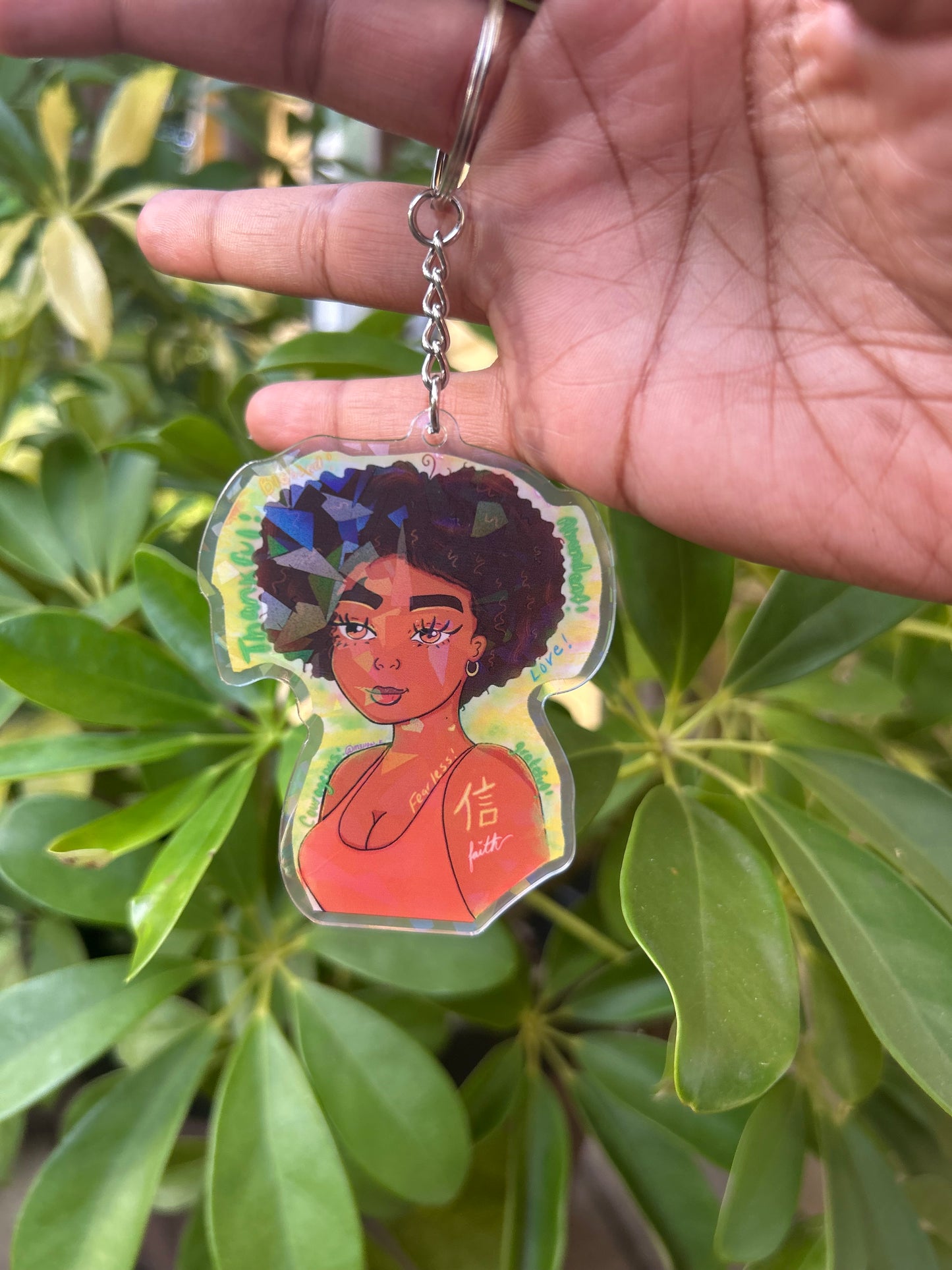 ✨*NEW* Affirmation Baddie Keychain!