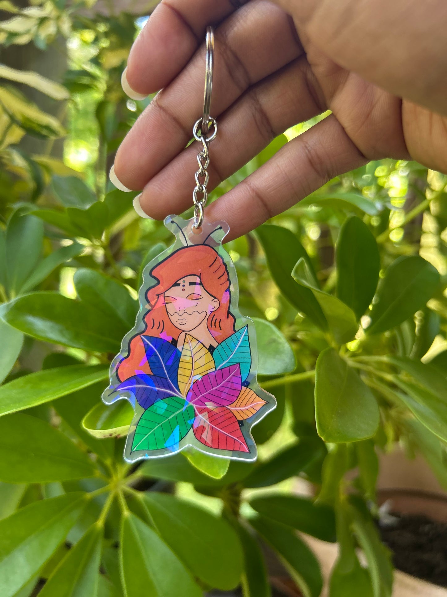 🌺 Flowers Within Keychain!✨