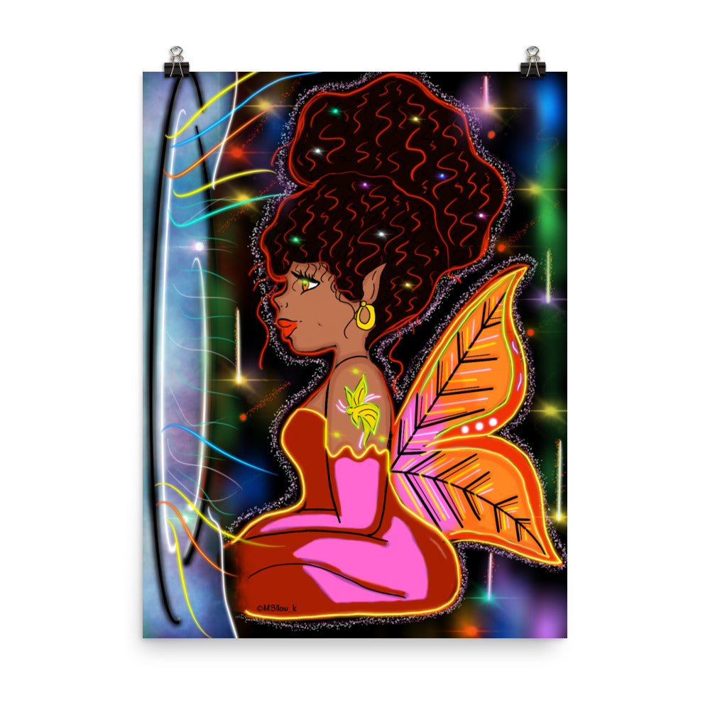 "Zen Baddie Wall Art" By Krystal Frenchwood