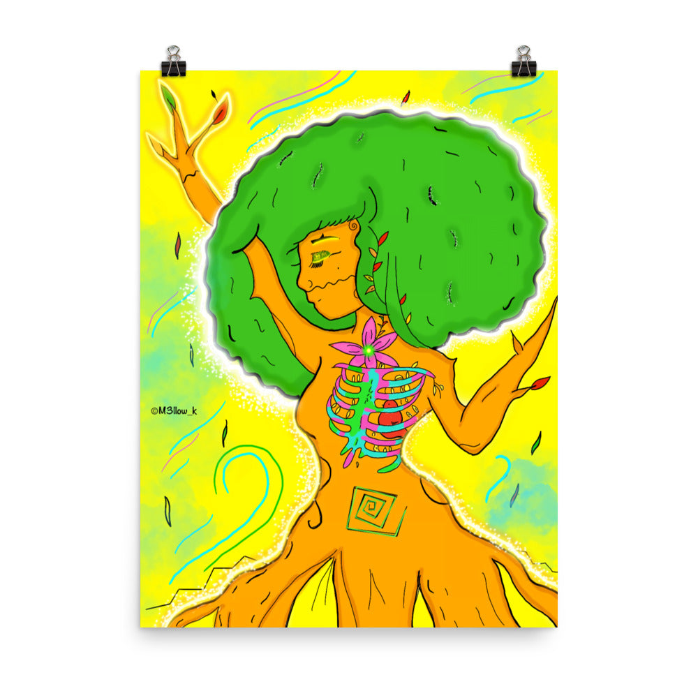 "Sacred Tree Wall Art" By Krystal Frenchwood