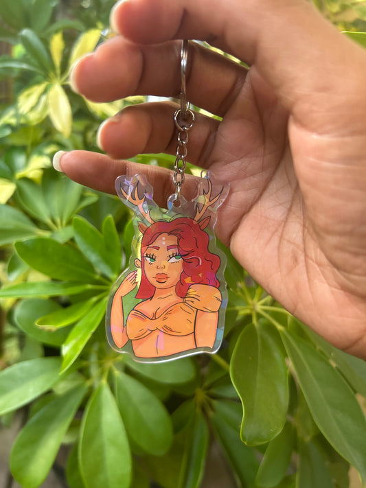 ✨*NEW*Deer Baddie Keychain! 🌟