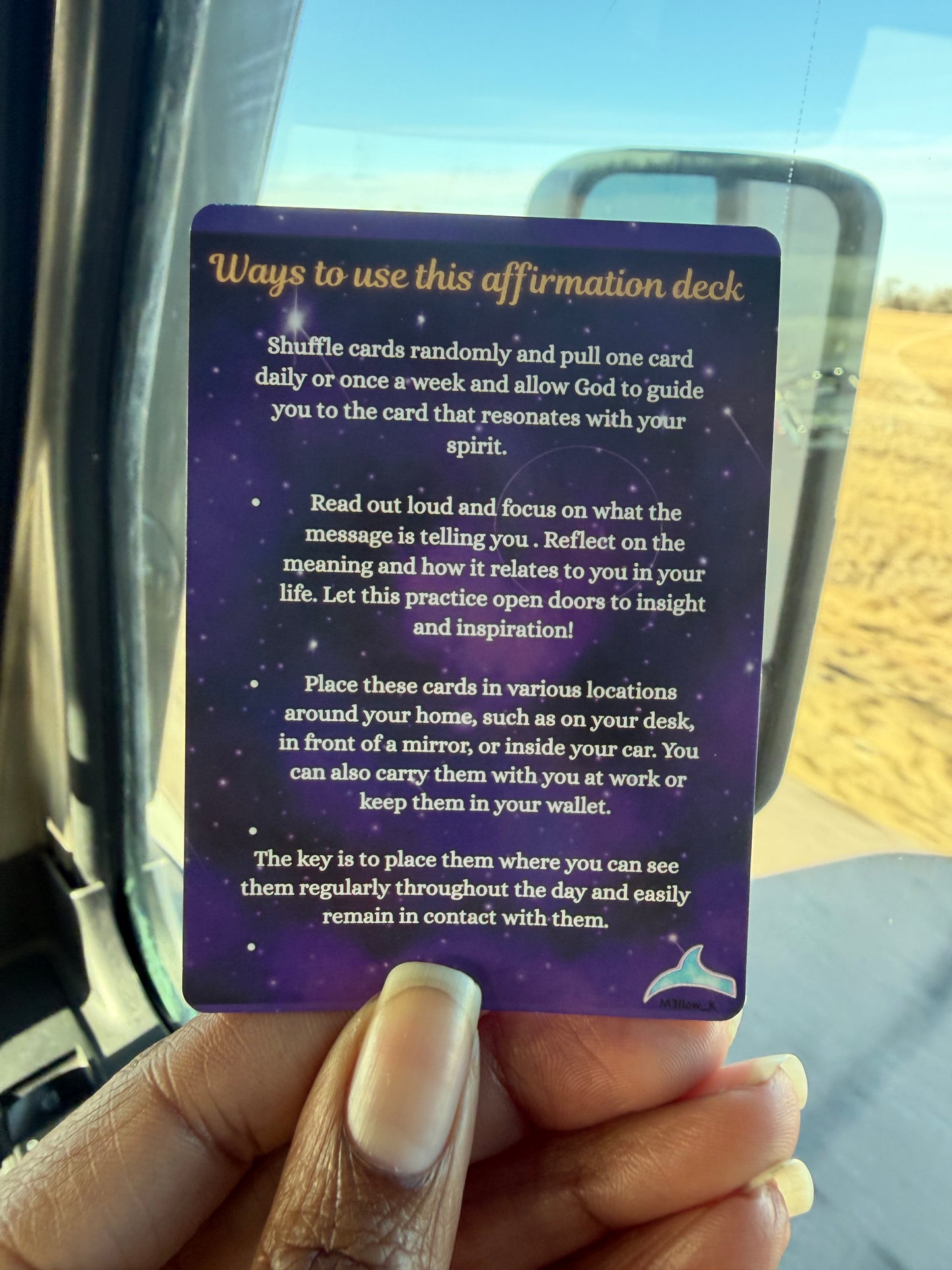 ✨M3llow_K 44 Affirmation Poetic Card Deck!✨