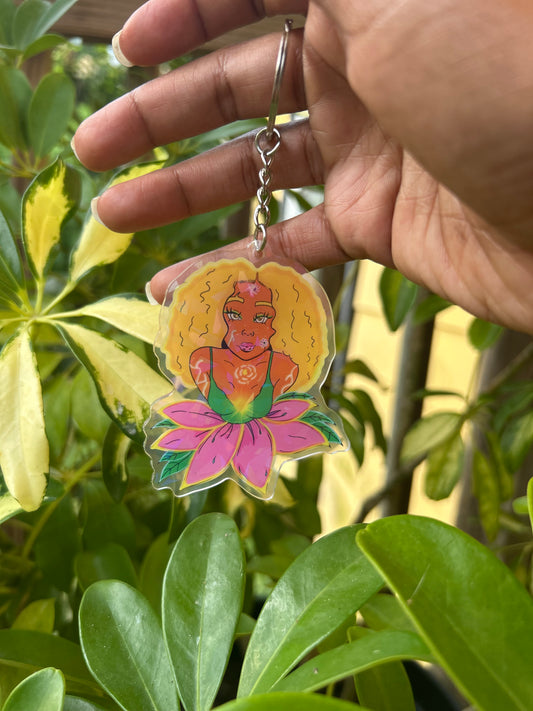 ✨*NEW* Galatic Starflower Keychain! 💫