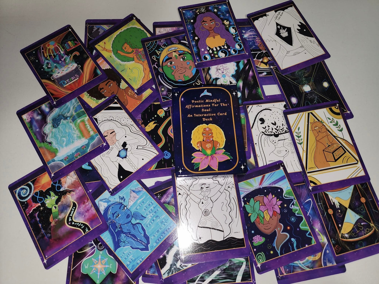 ✨M3llow_K 44 Affirmation Poetic Card Deck!✨