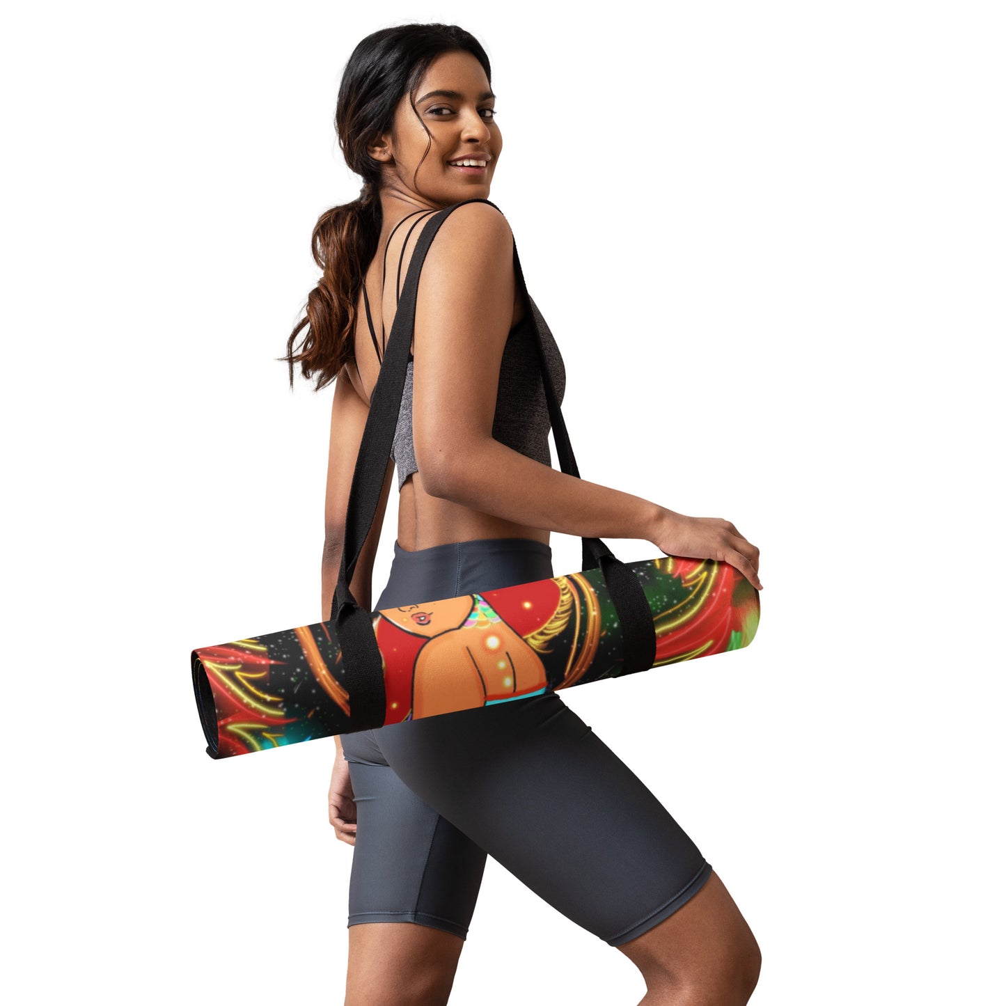 "Rising Phoenix Yoga Mat"