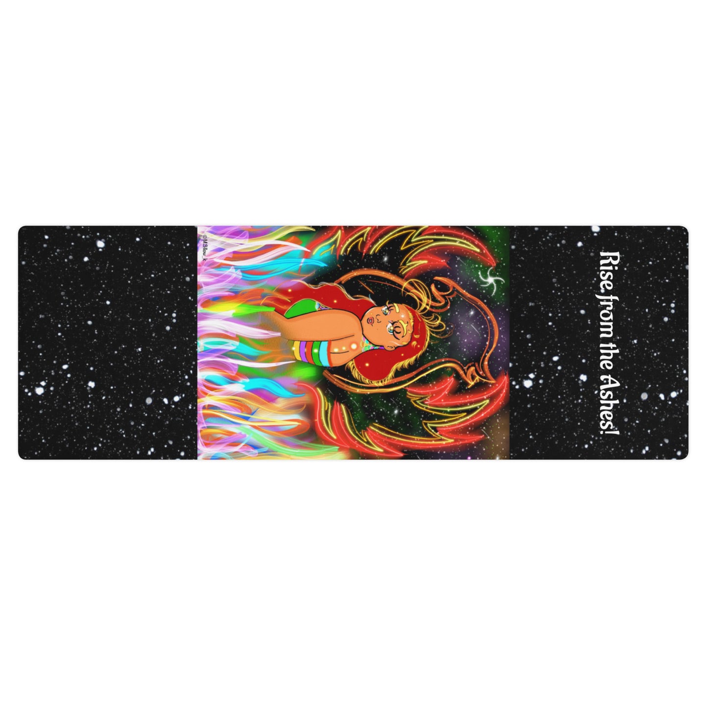 "Rising Phoenix Yoga Mat"